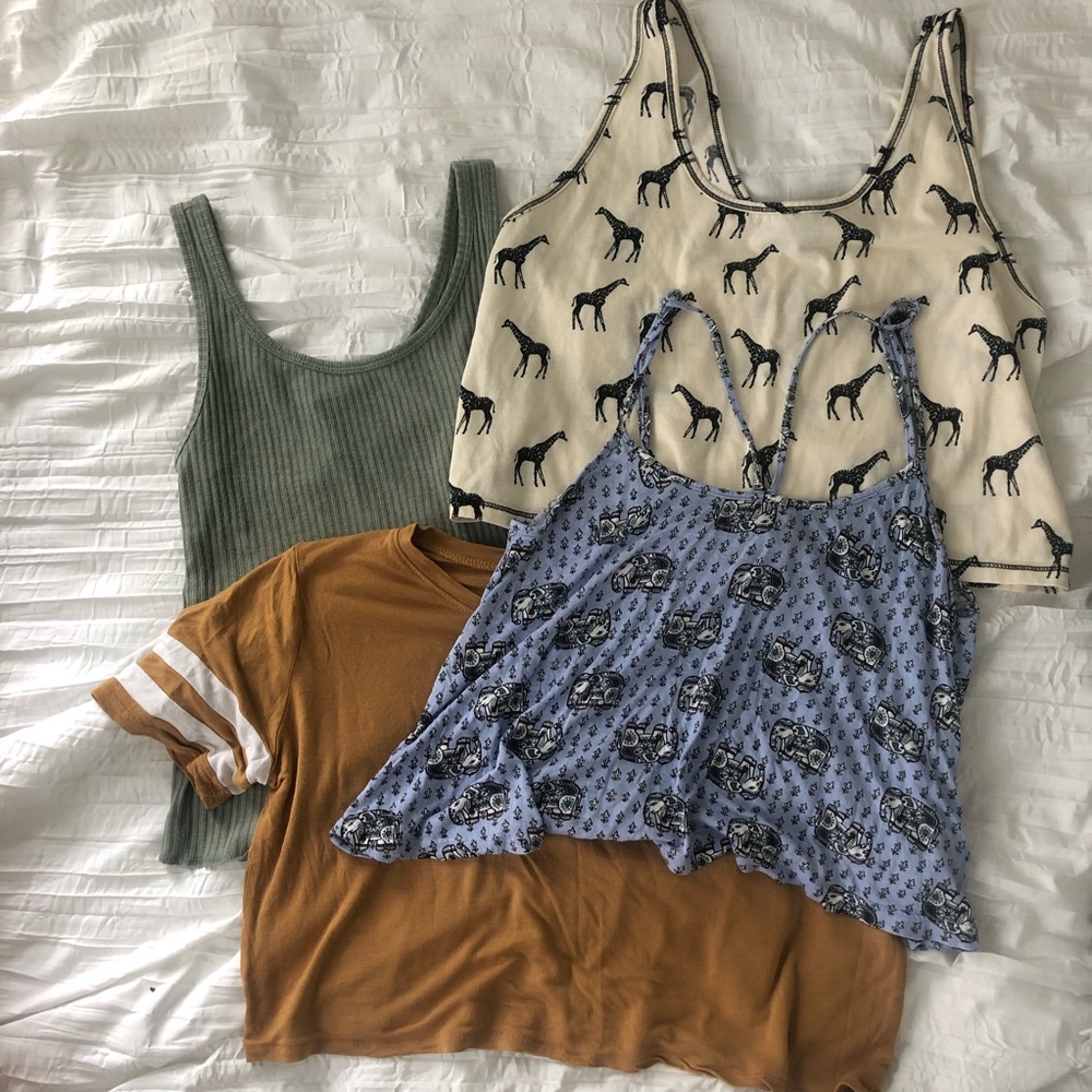 Comfy Crop Tops Bundle!